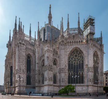 East Facade and Apse of the Duomo of Milan