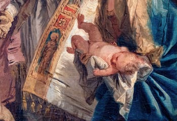 Giandomenico Tiepolo, Presentation of Christ in the Temple, Ambrosiana Gallery in Milan in Italy