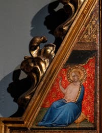 Bernardo Daddi, Portable Triptych Altar, Poldi Pezzoli Museum in Milan in Italy