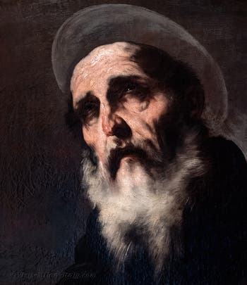 Luca Giordano, Saint Anthony the Abbot, Poldi Pezzoli Museum in Milan in Italy