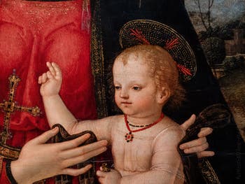 Pinturicchio, The Virgin and Child with Saint John the Baptist, Poldi Pezzoli Museum in Milan in Italy