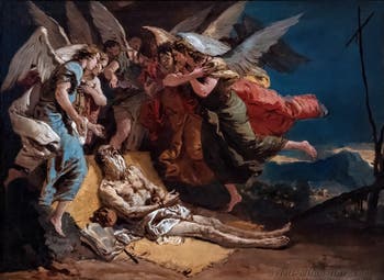 Giovanni Battista Tiepolo, Death of Saint Jerome, Poldi Pezzoli Museum in Milan in Italy