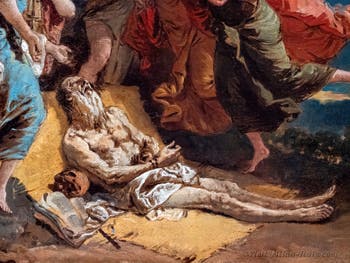 Giovanni Battista Tiepolo, Death of Saint Jerome, Poldi Pezzoli Museum in Milan in Italy