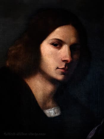 Titian, Portrait of a Gentleman, Poldi Pezzoli Museum in Milan in Italy
